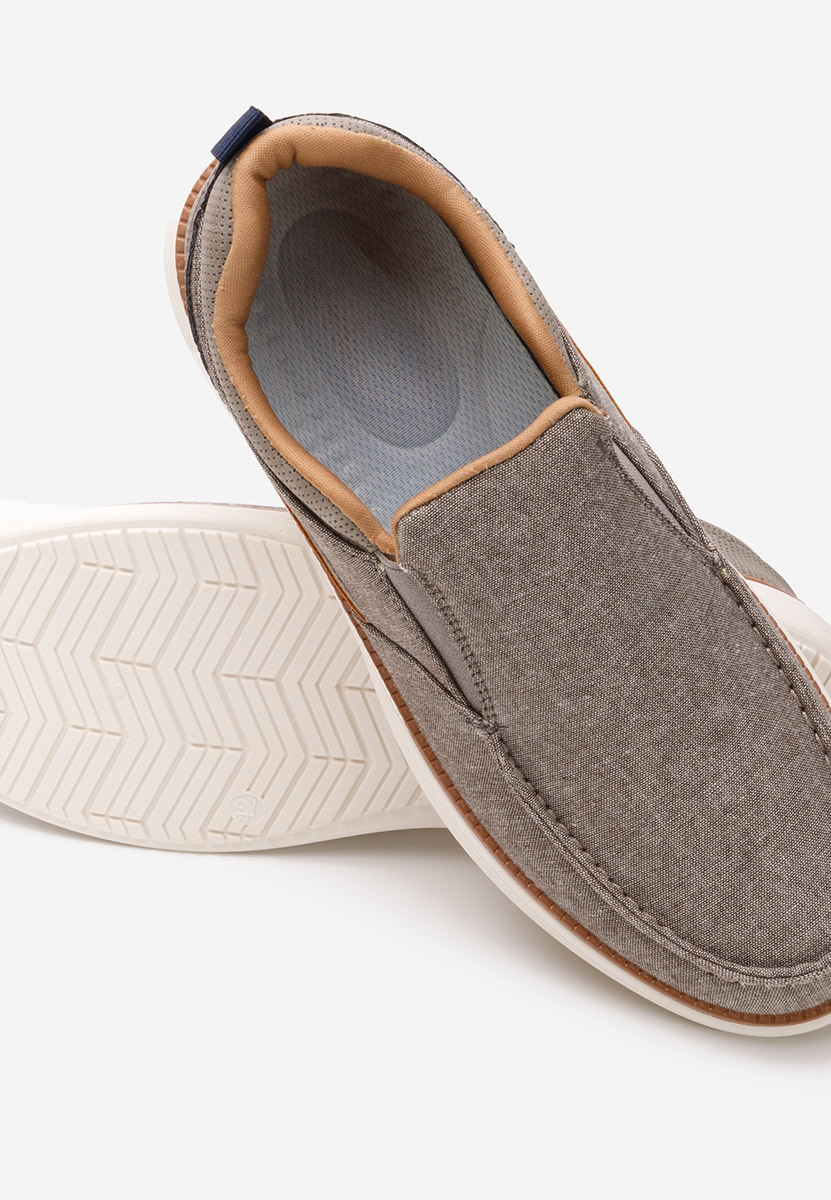 Mοκασινια ανδρικά Alfonzo χακι