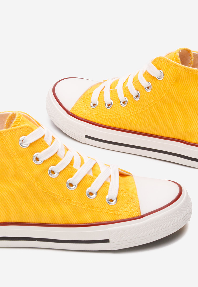 Παιδικά μποτάκια sneakers Denzel Κιντρινο