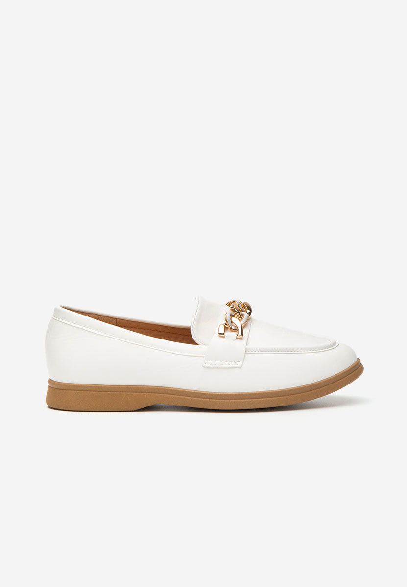 Loafers γυναικεια Eroche λευκά