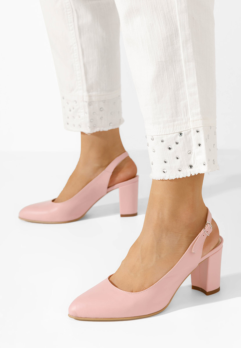 Γόβες slingback Corusa ροζ