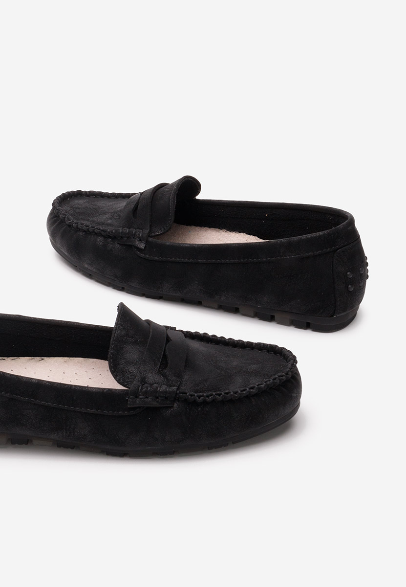 Μοκασίνια γυναικεια Luminia V3 μαύρα