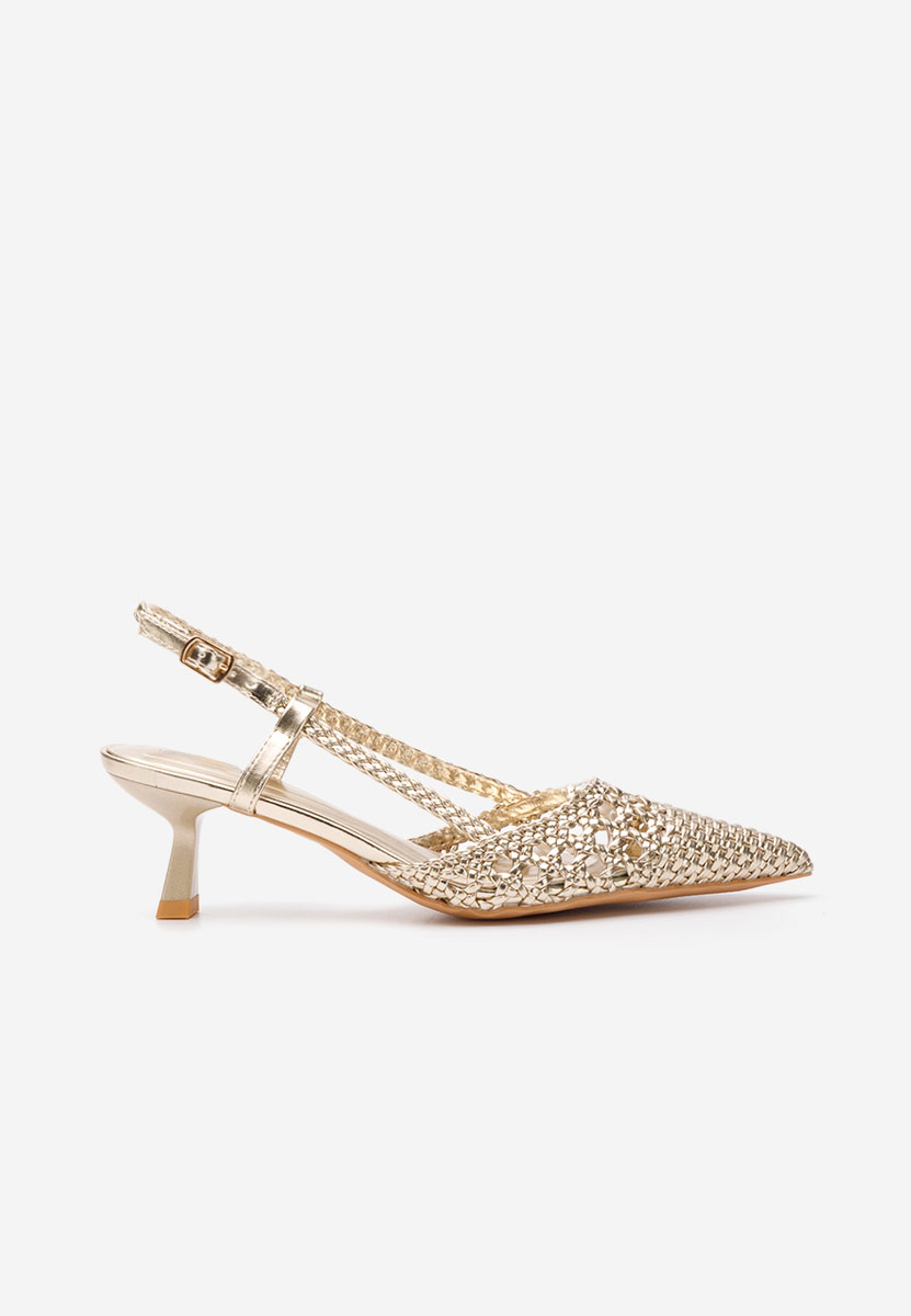 Εξωφτερνες γοβες Heliosa V2 χρυσο