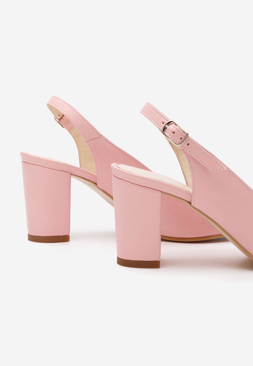 Γόβες slingback Corusa ροζ