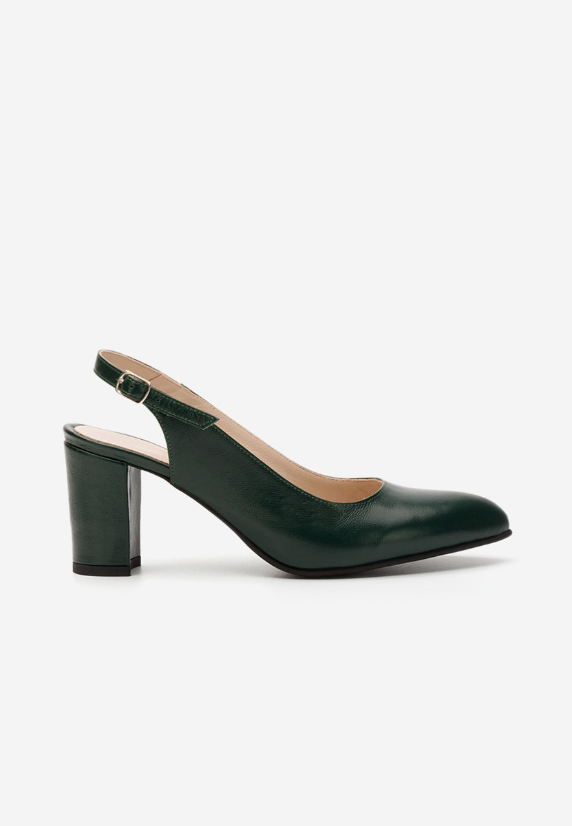 Γόβες slingback Corusa πρασινο