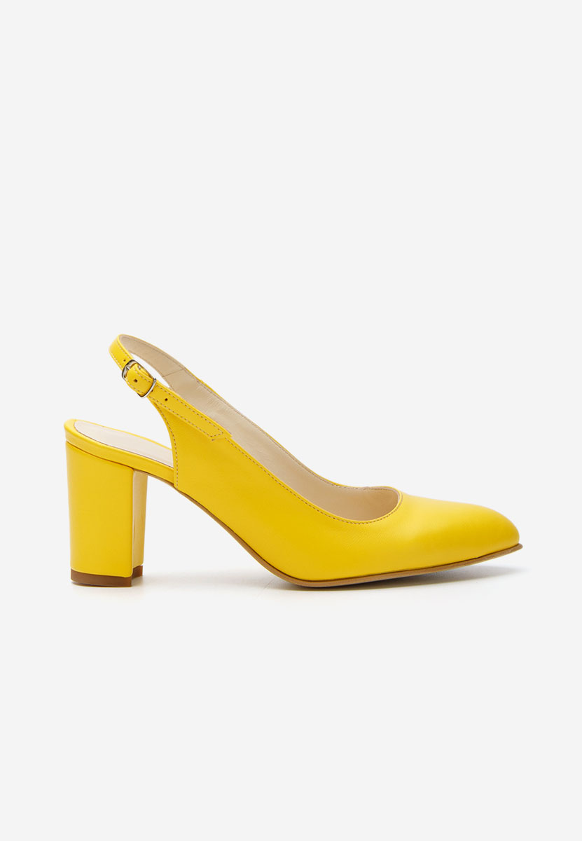 Γόβες slingback Corusa Κιντρινο