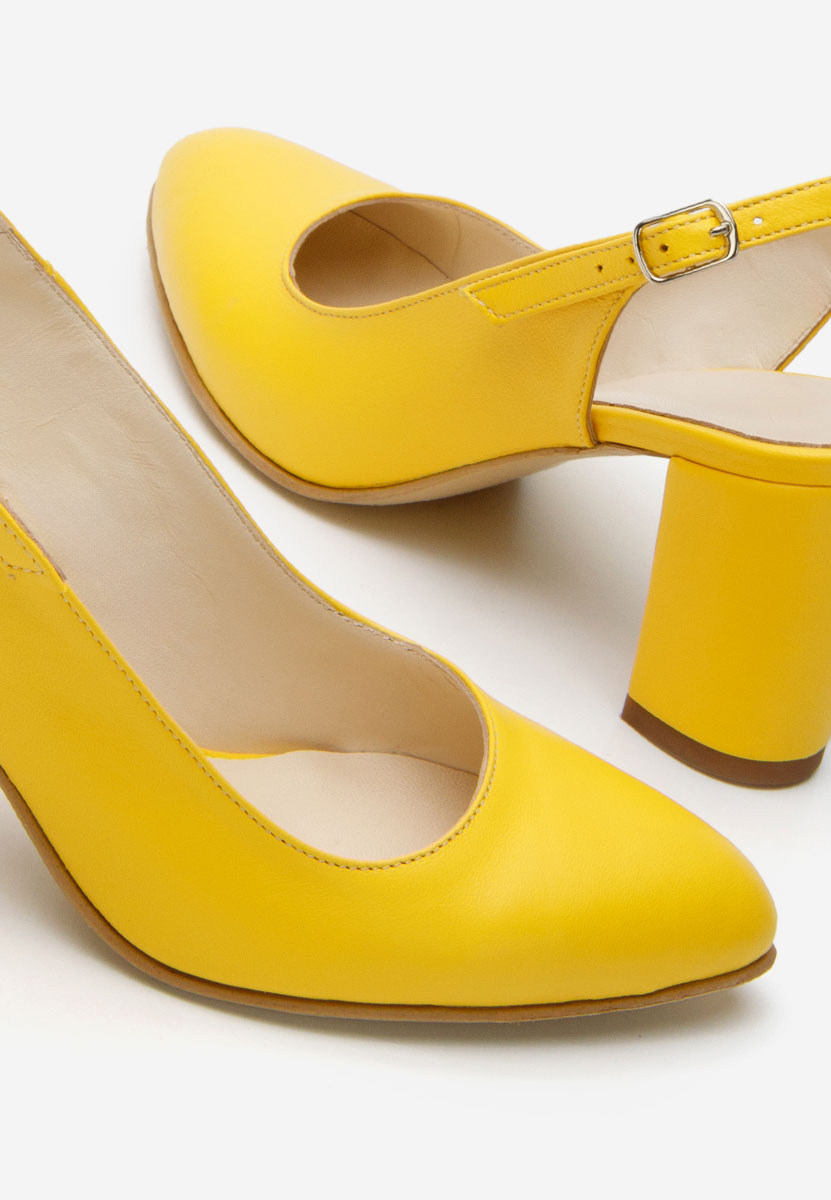 Γόβες slingback Corusa Κιντρινο