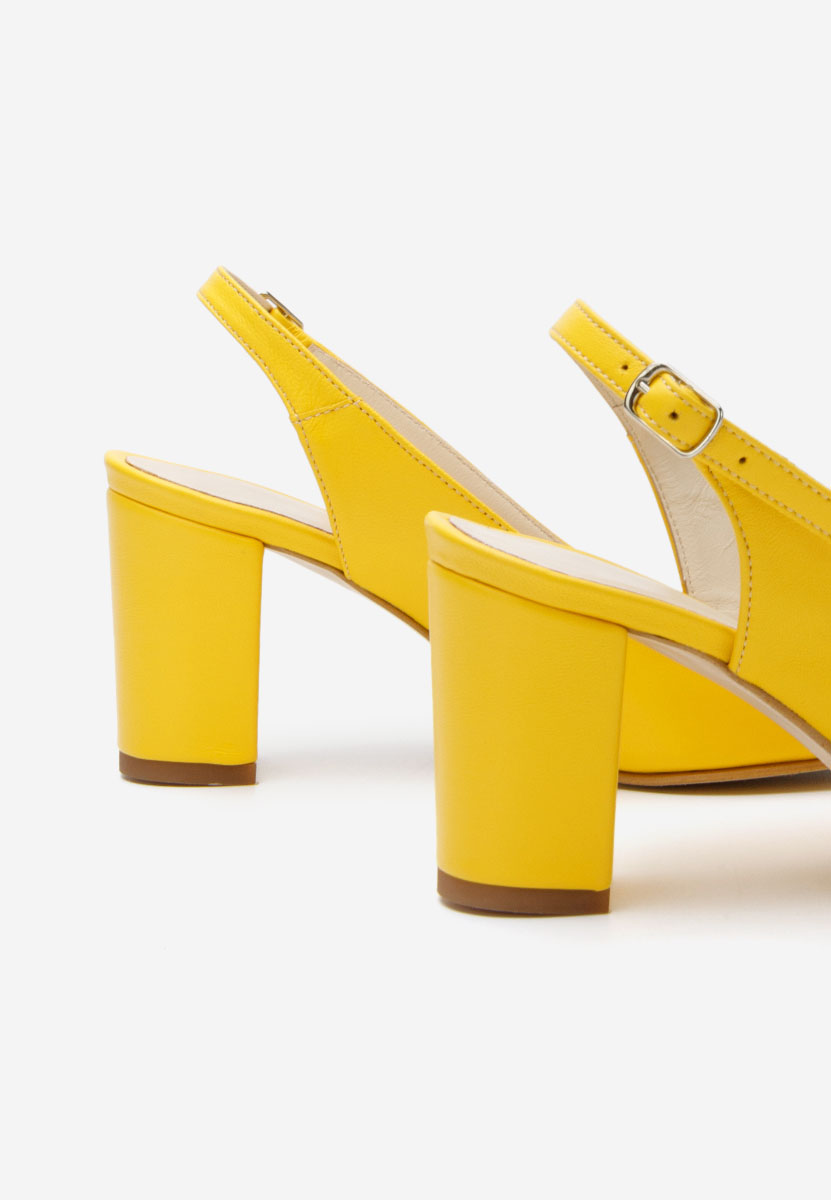Γόβες slingback Corusa Κιντρινο