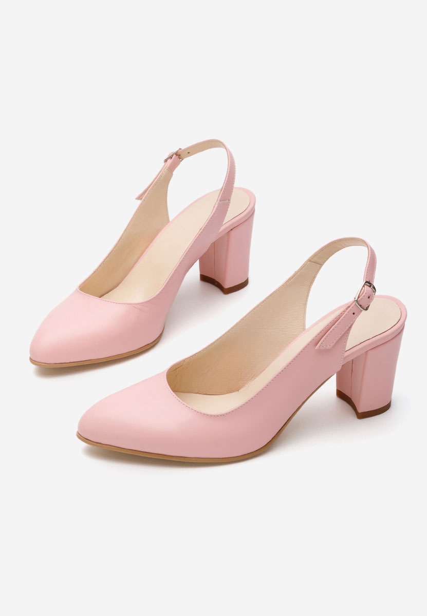 Γόβες slingback Corusa ροζ