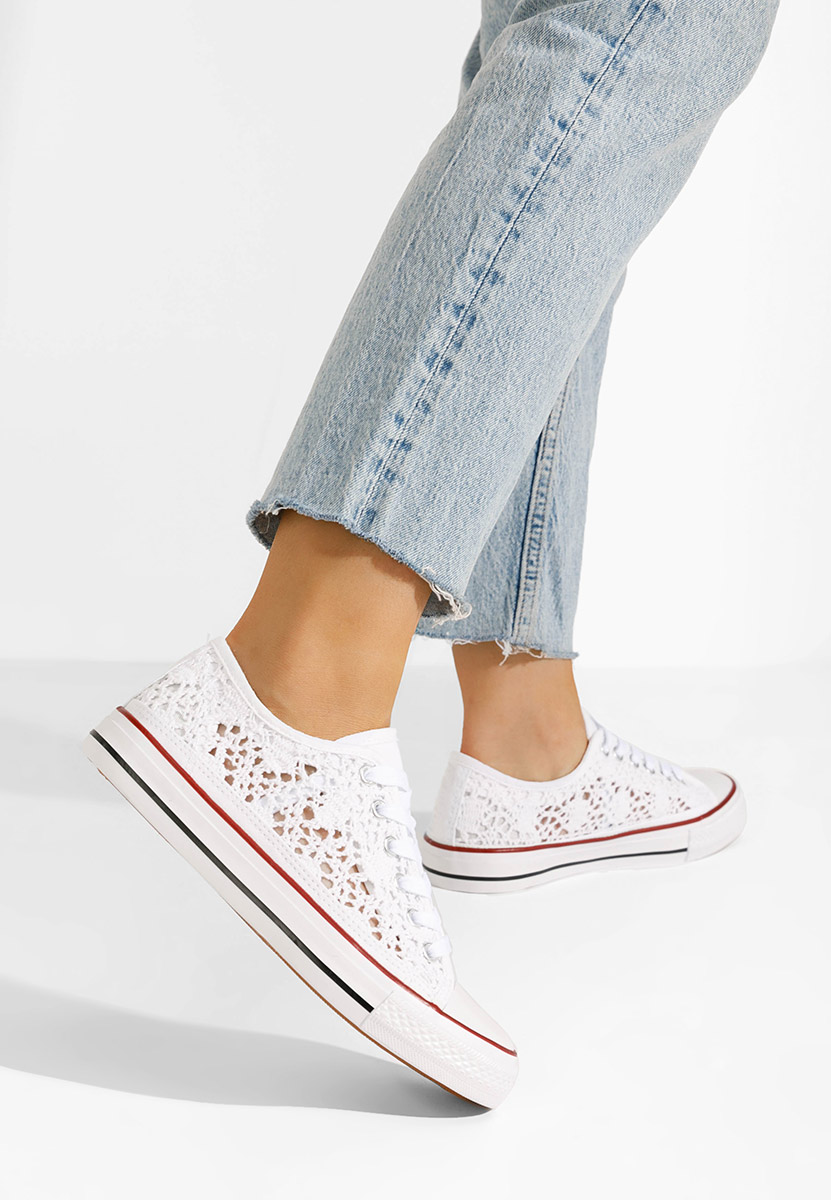 Γυναικεία sneakers Genevive λευκά