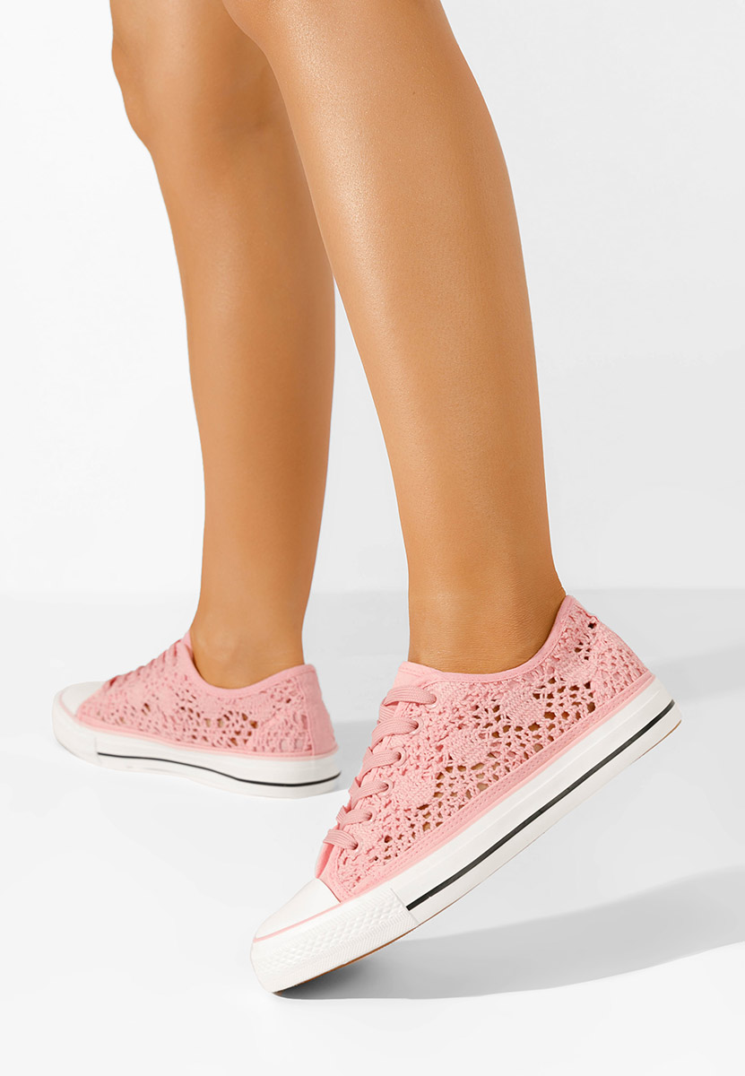 Γυναικεία sneakers Genevive ροζ