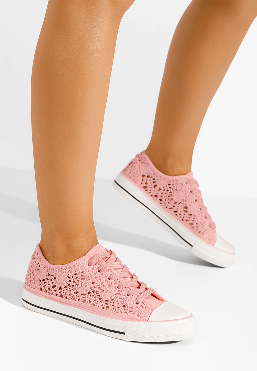 Γυναικεία sneakers Genevive ροζ