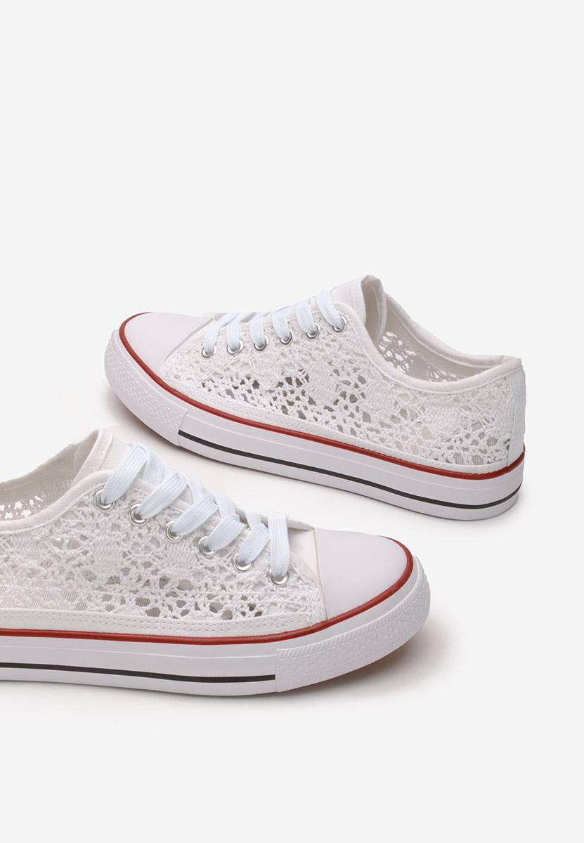 Γυναικεία sneakers Genevive λευκά