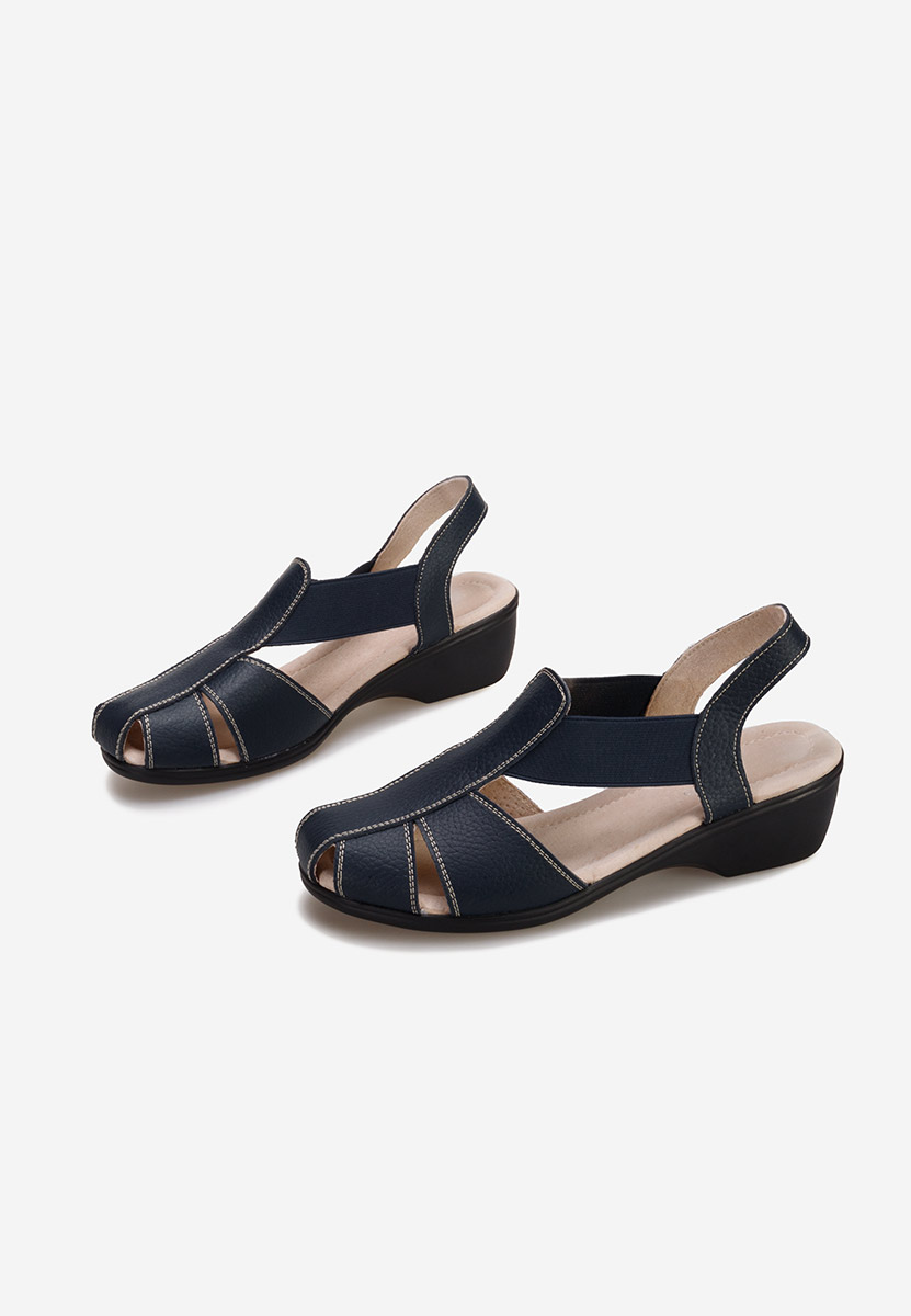 γυναικεια πεδιλα με χαμηλο τακουνι Melona V4 Νειβι