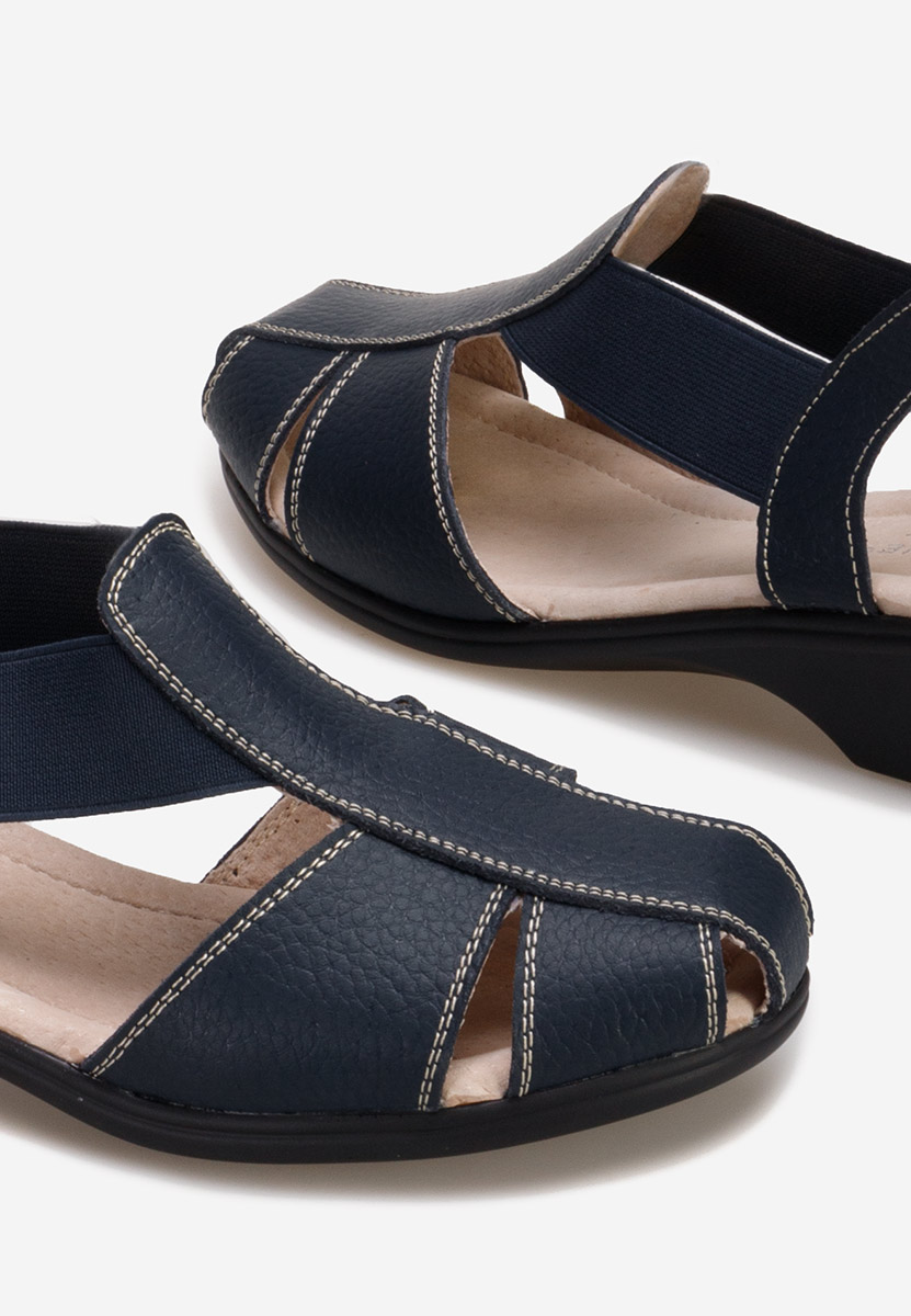 γυναικεια πεδιλα με χαμηλο τακουνι Melona V4 Νειβι