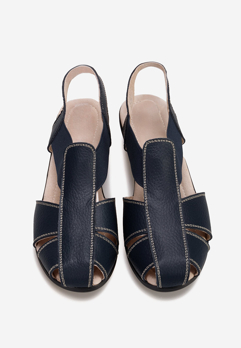 γυναικεια πεδιλα με χαμηλο τακουνι Melona V4 Νειβι