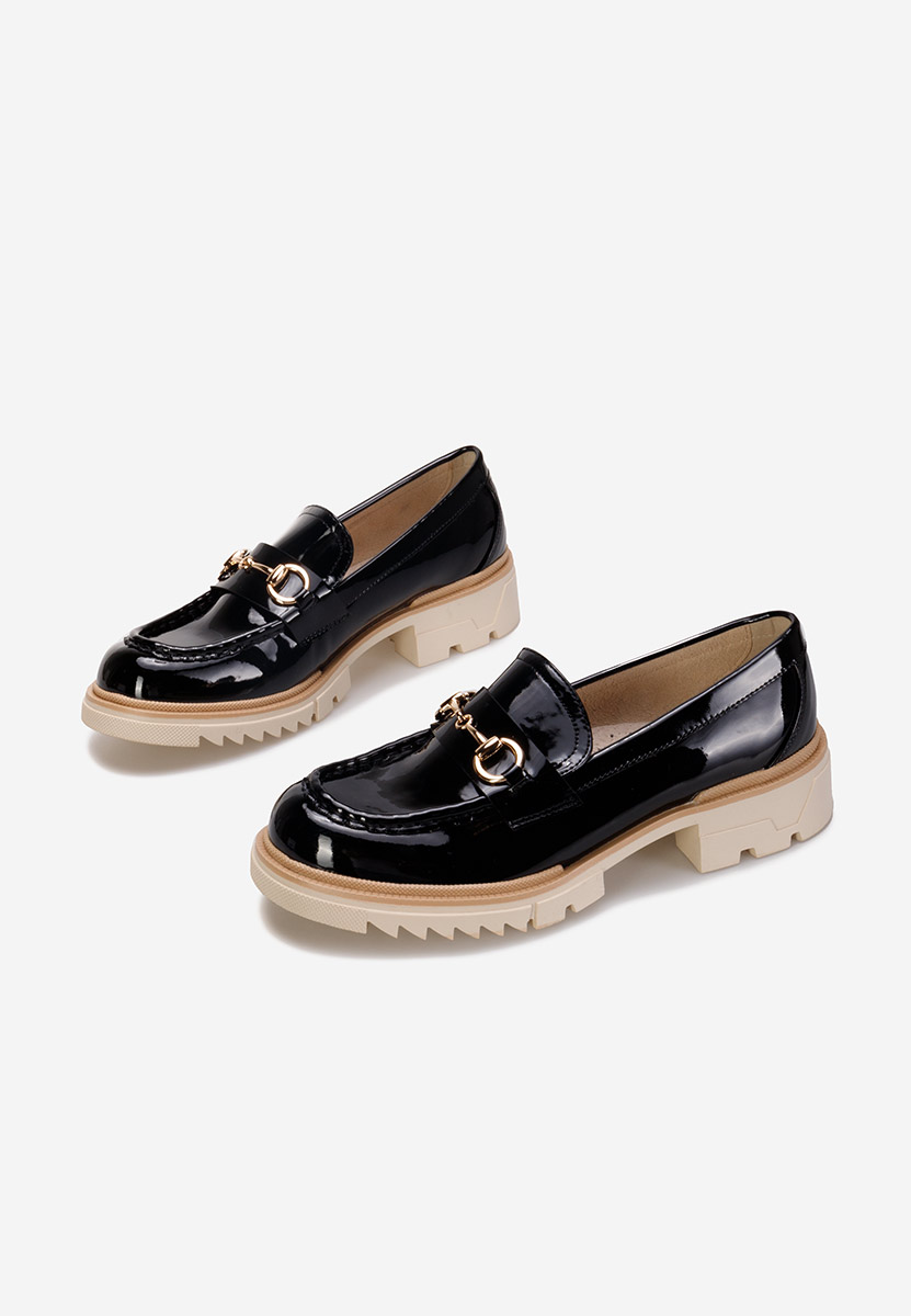 Loafers γυναικεια Serina μαύρα