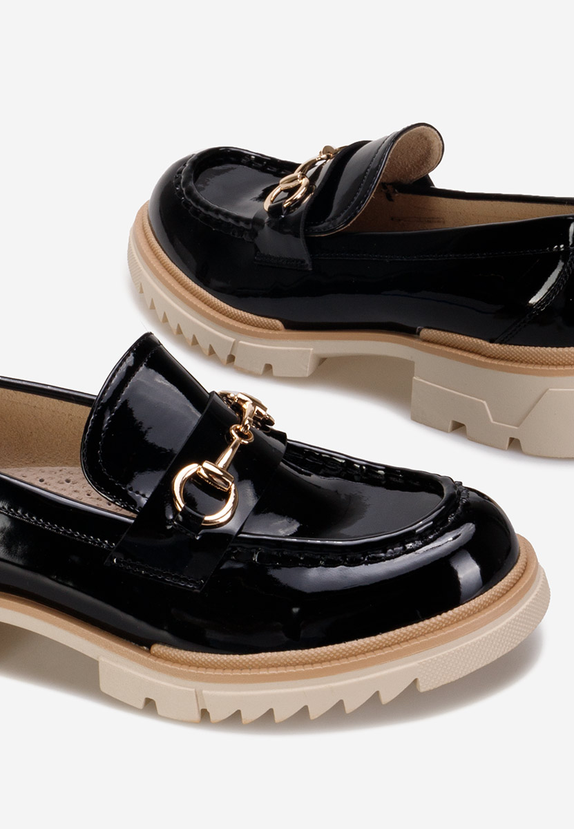 Loafers γυναικεια Serina μαύρα