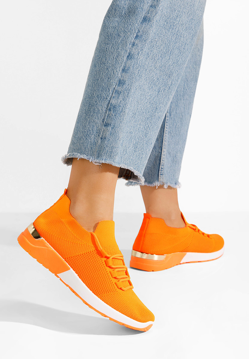 Sneakers γυναικεια Bushra V2 Πορτοκαλι