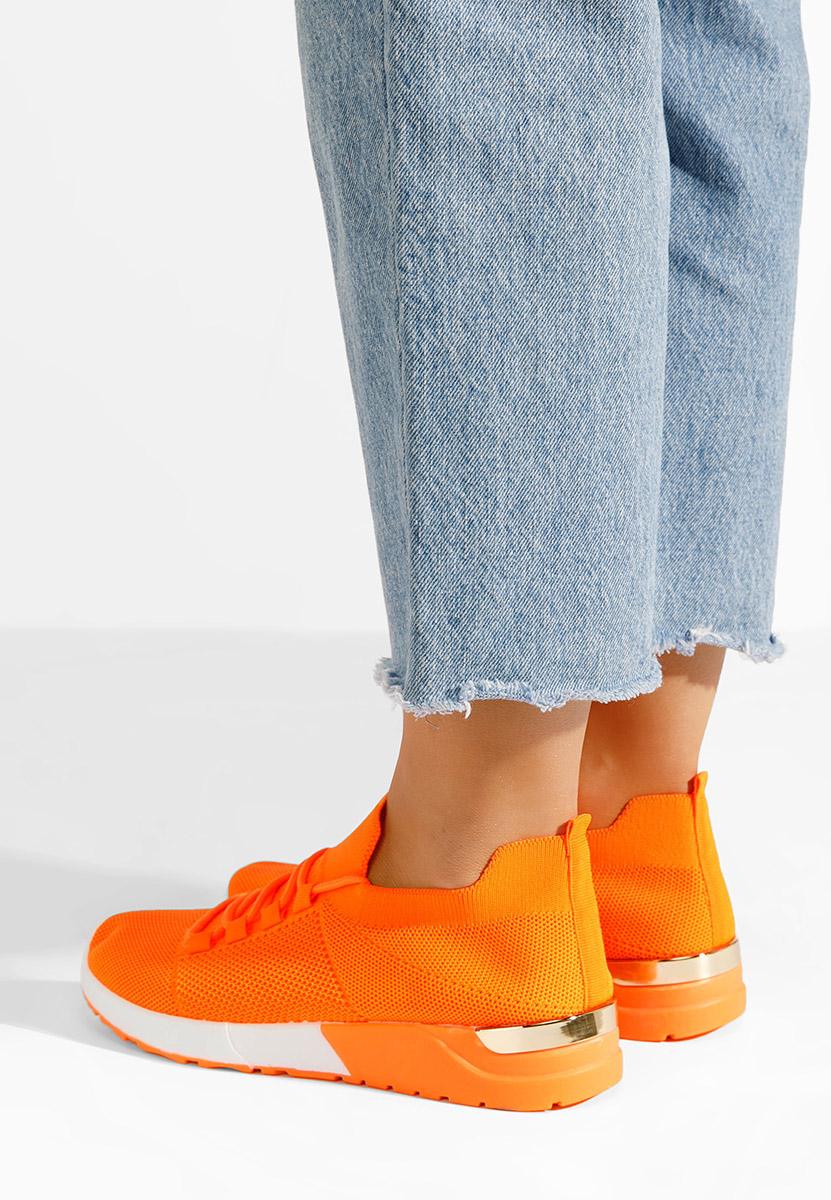 Sneakers γυναικεια Bushra V2 Πορτοκαλι