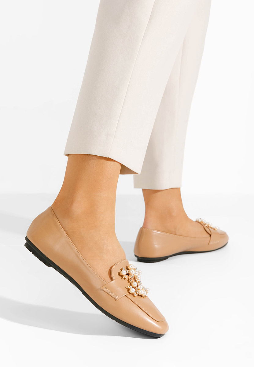 Loafers γυναικεια Giulinello v2 μπεζ