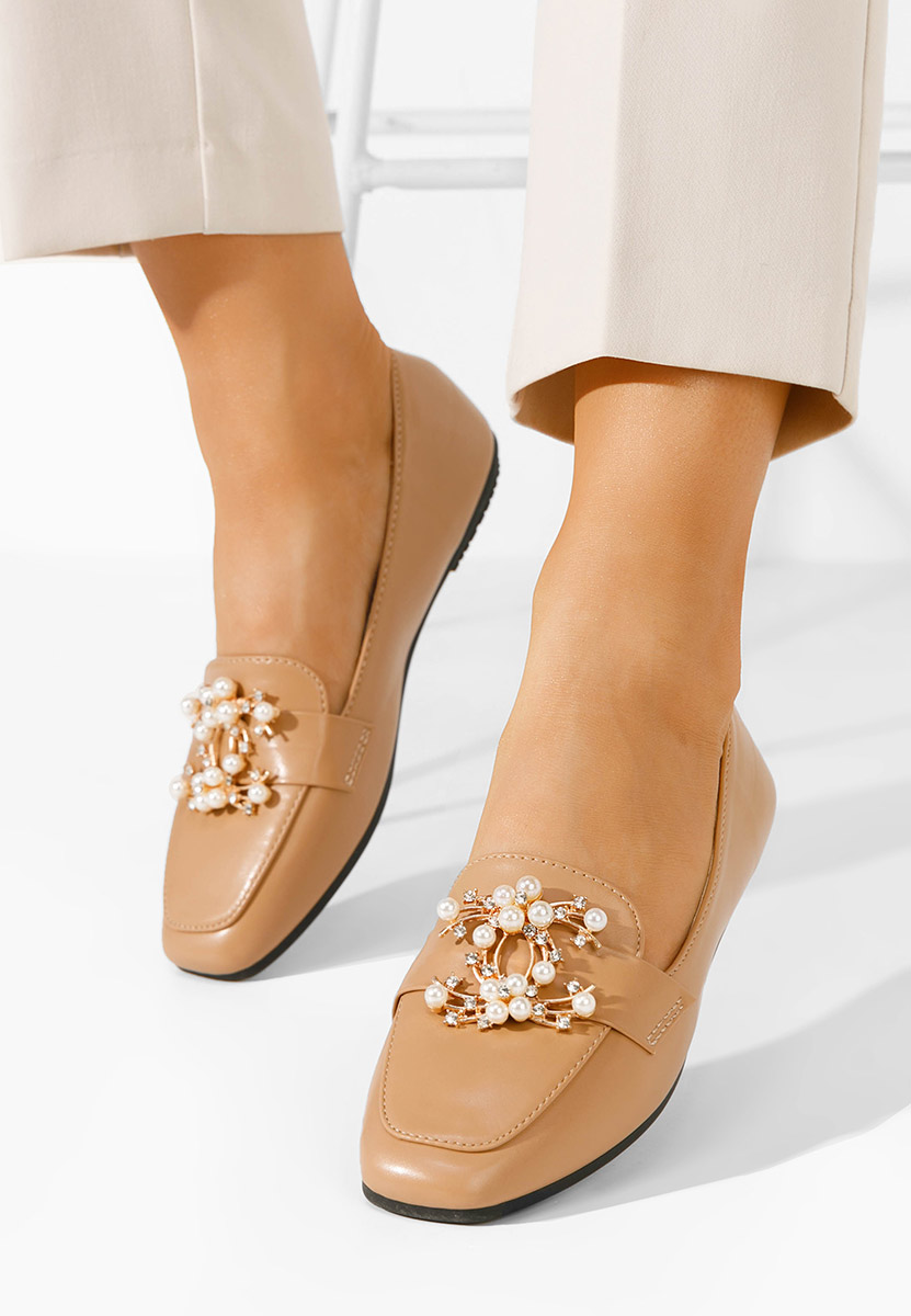 Loafers γυναικεια Giulinello v2 μπεζ