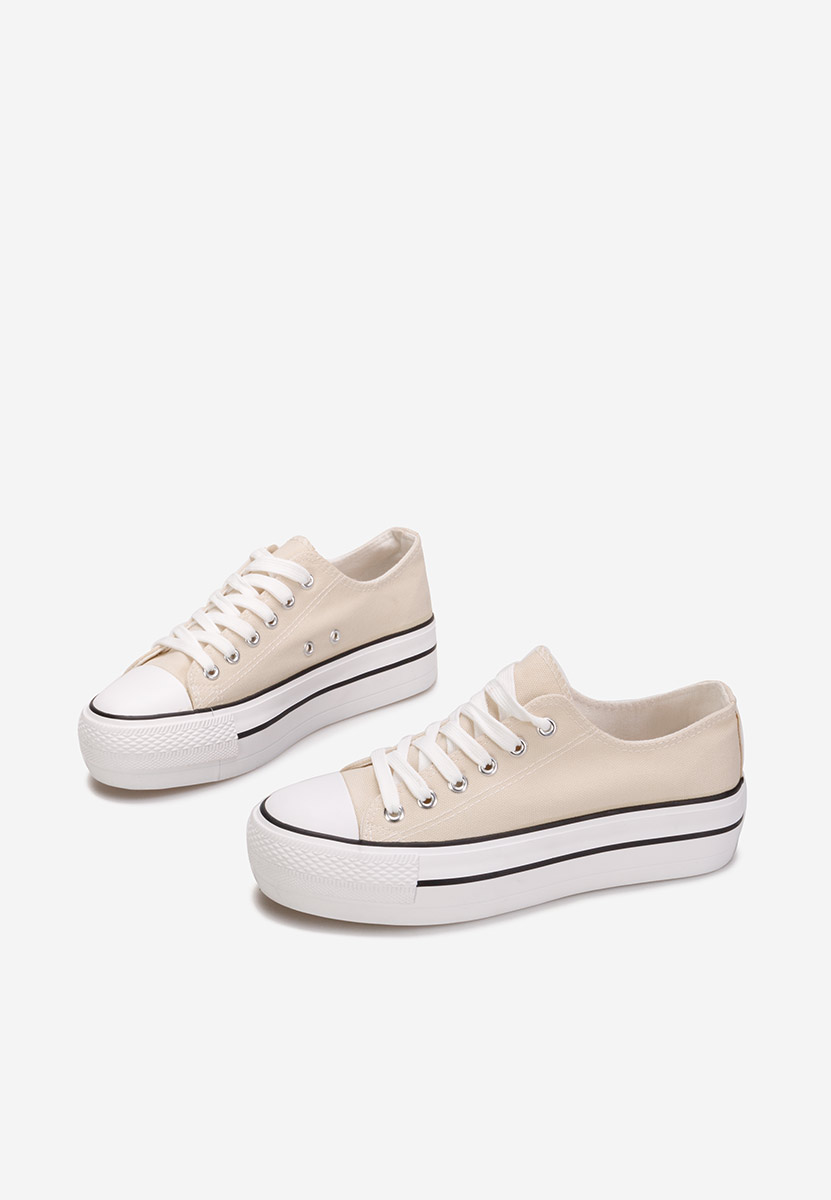 Γυναικεία sneakers Machera μπεζ