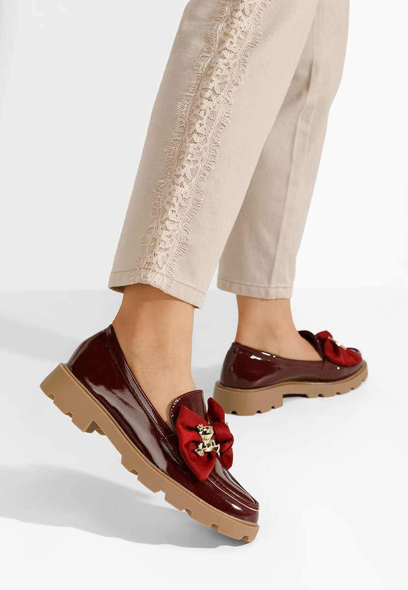 Loafers γυναικεια Desana μπορντό