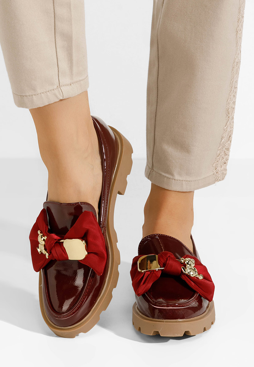 Loafers γυναικεια Desana μπορντό
