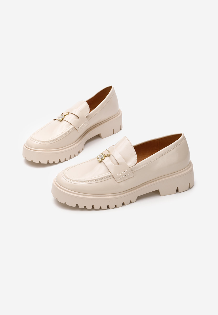 Loafers γυναικεια Disena μπεζ