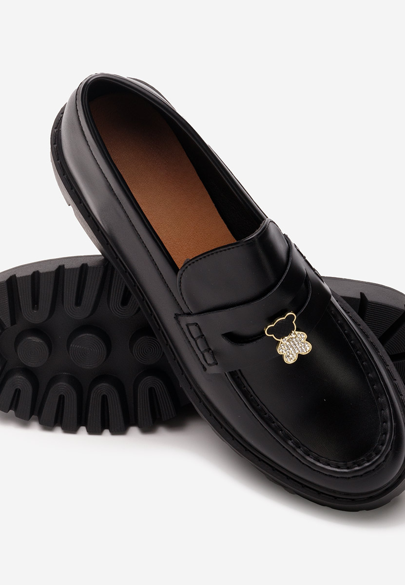 Loafers γυναικεια Disena V2 μαύρα