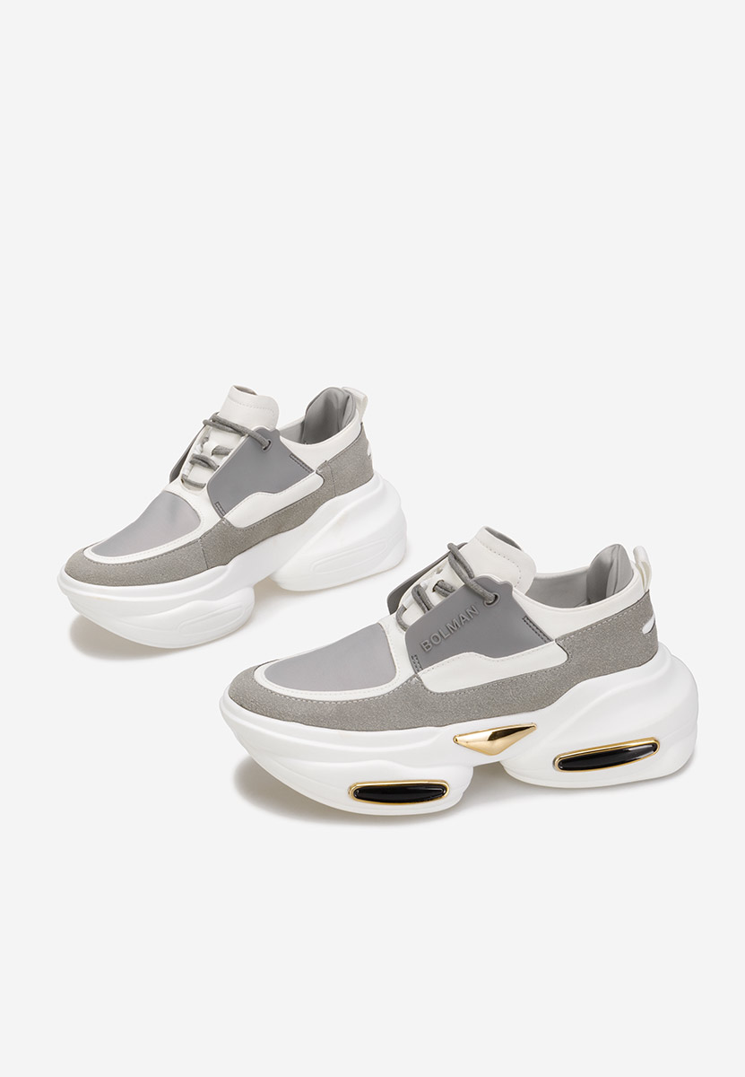 Sneakers με πλατφόρμα Bolman γκρι