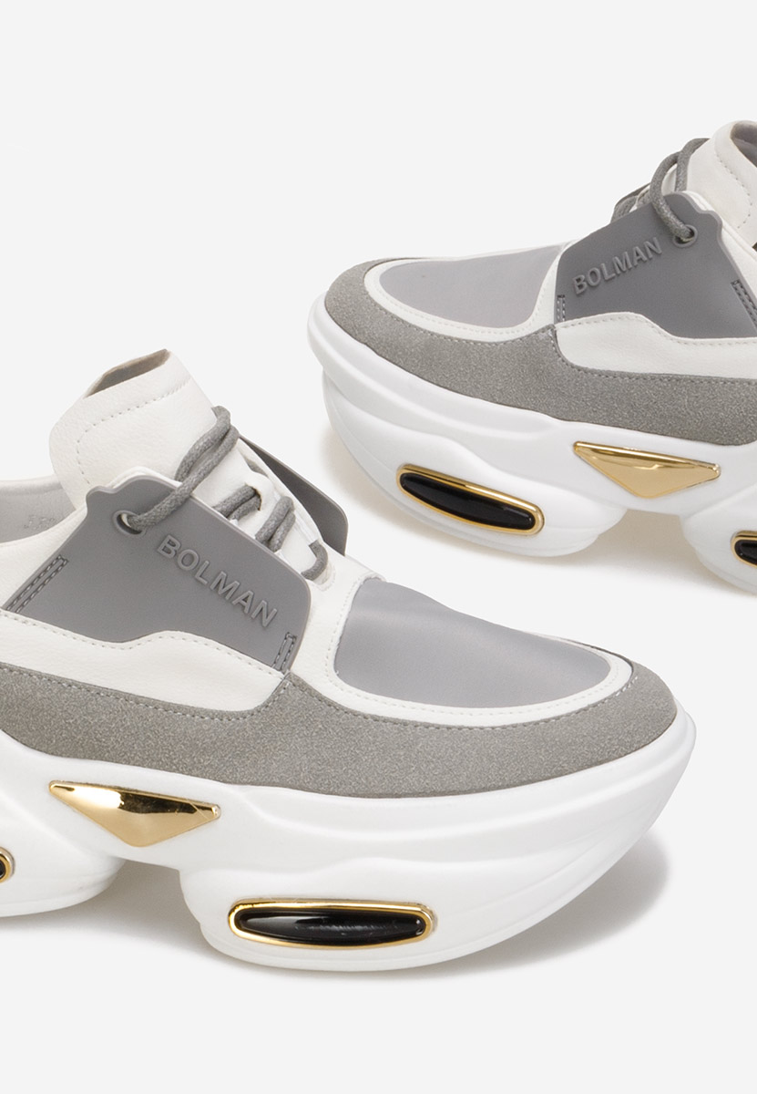 Sneakers με πλατφόρμα Bolman γκρι