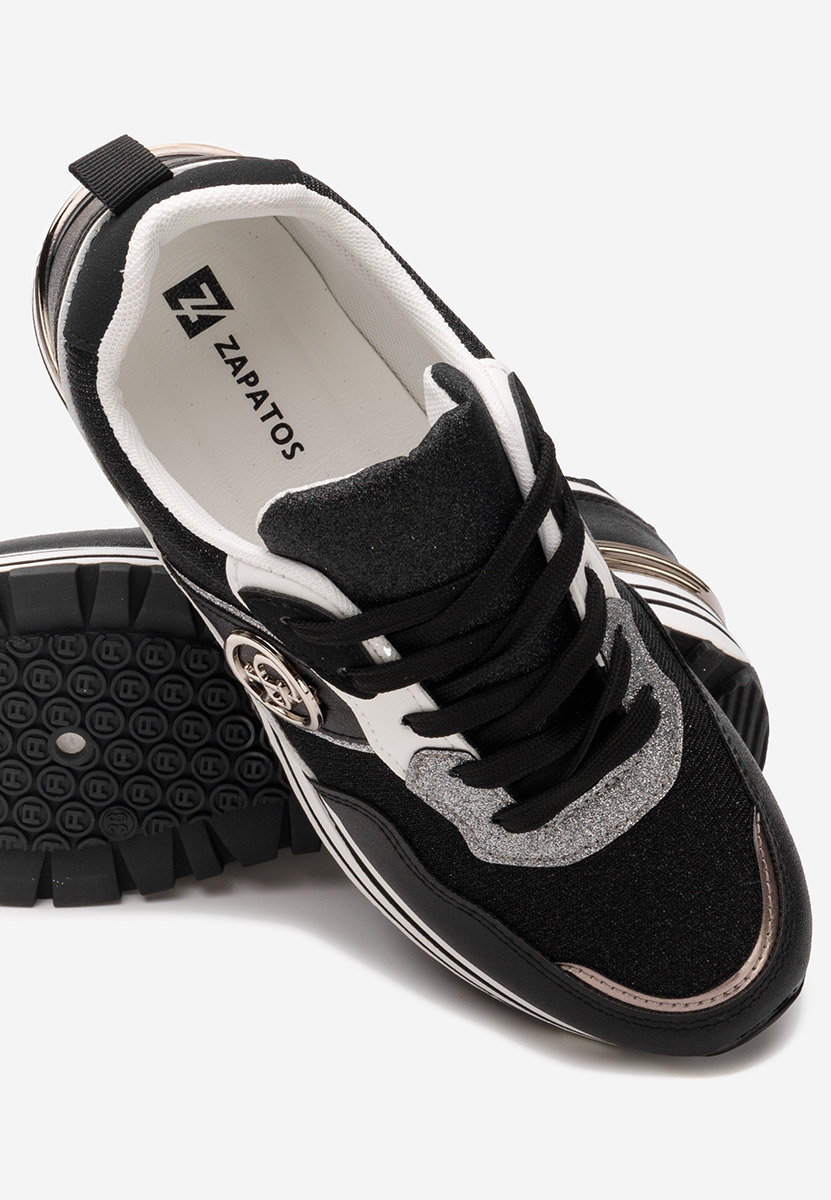 Sneakers με πλατφόρμα Lamisia μαύρα
