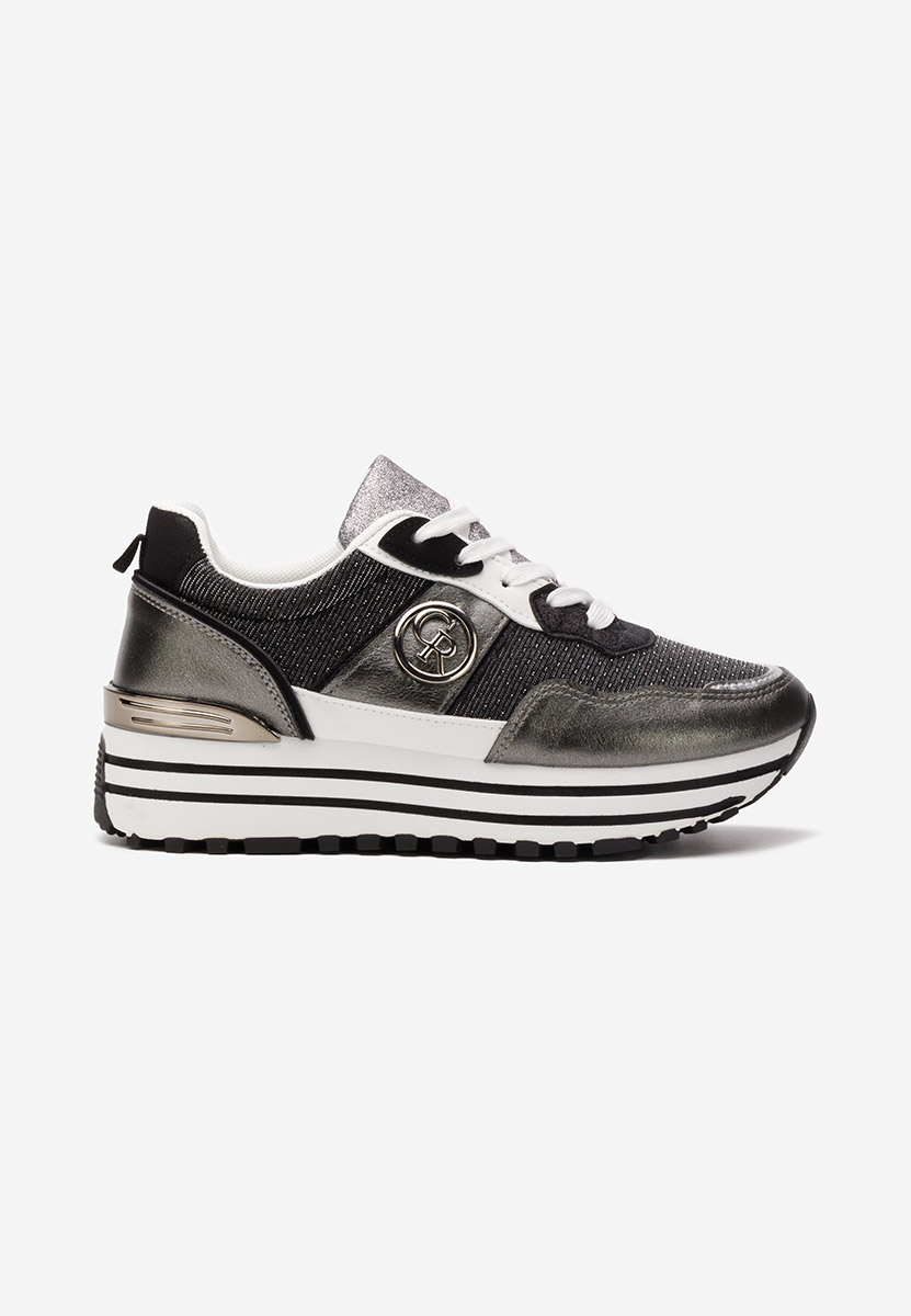 Sneakers με πλατφόρμα Lamisia γκρι