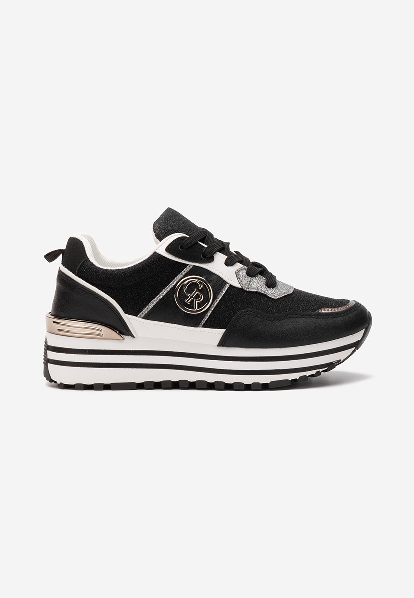Sneakers με πλατφόρμα Lamisia μαύρα