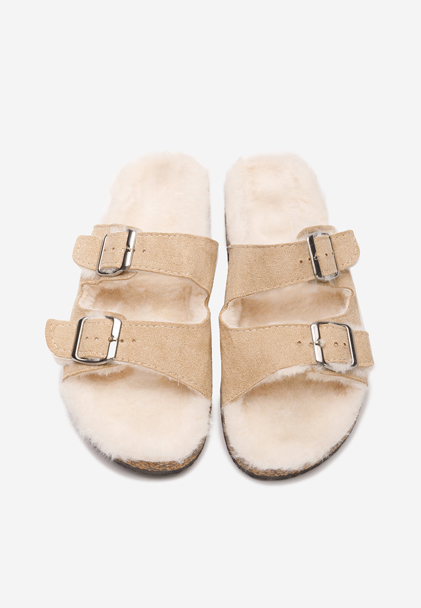 Γυναικείες Παντόφλες Testa μπεζ