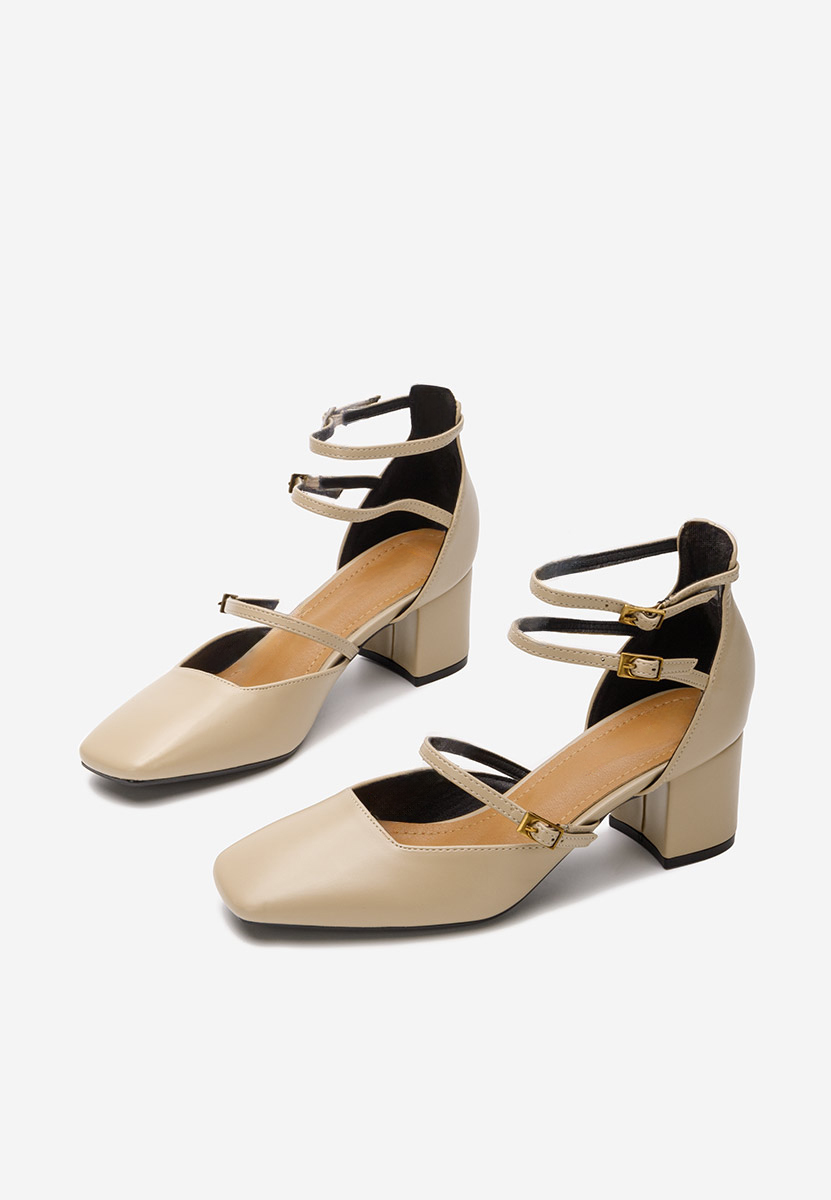 Γοβες Demara V2 μπεζ