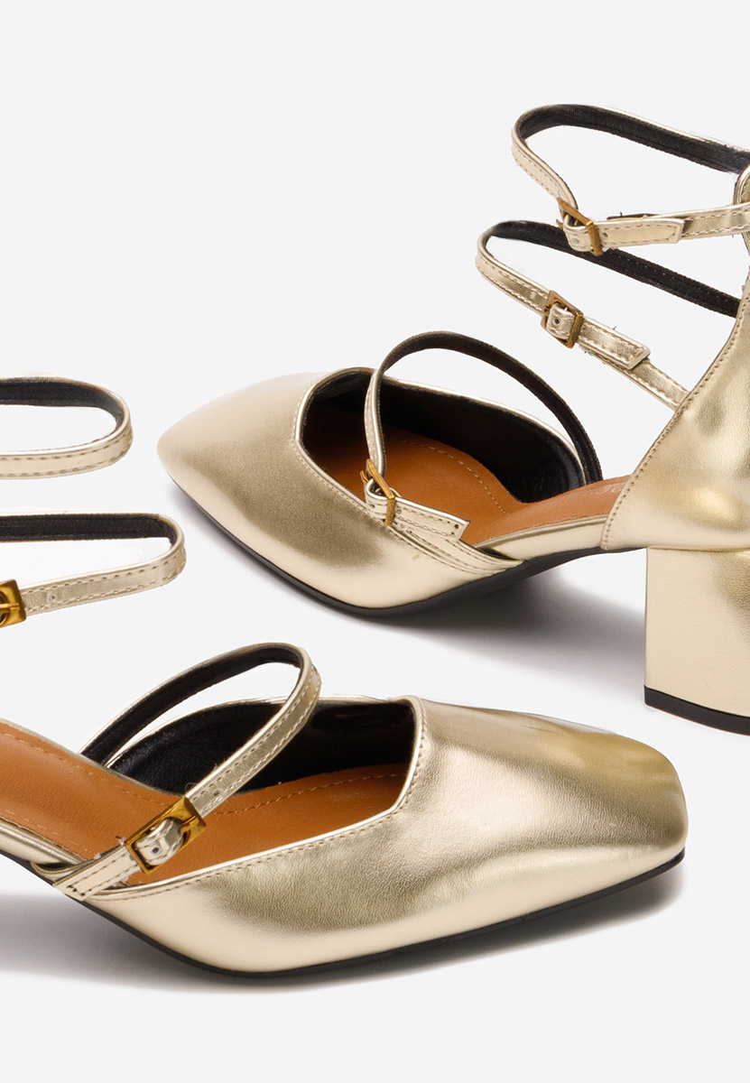 Γοβες Demara V2 χρυσο