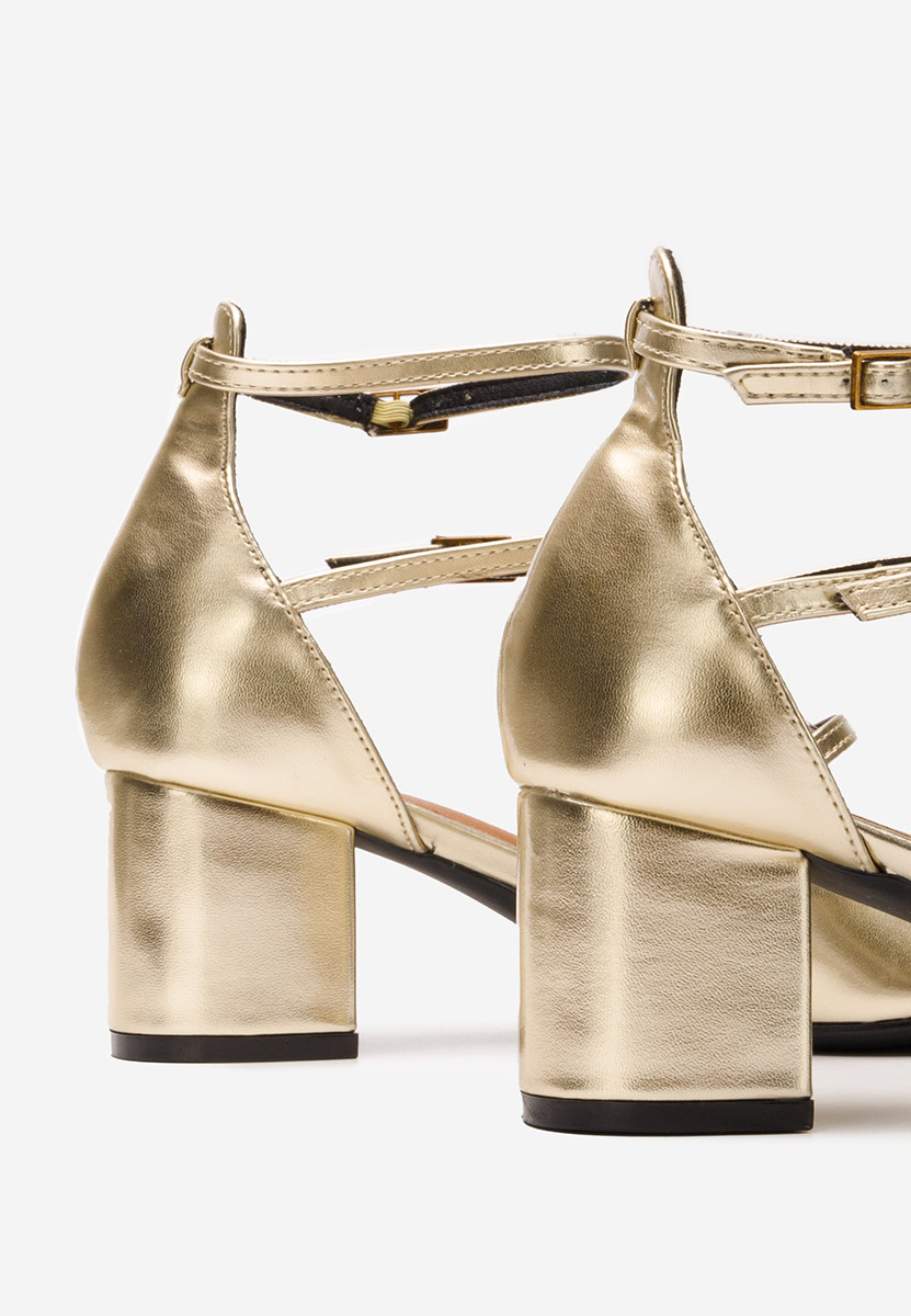 Γοβες Demara V2 χρυσο