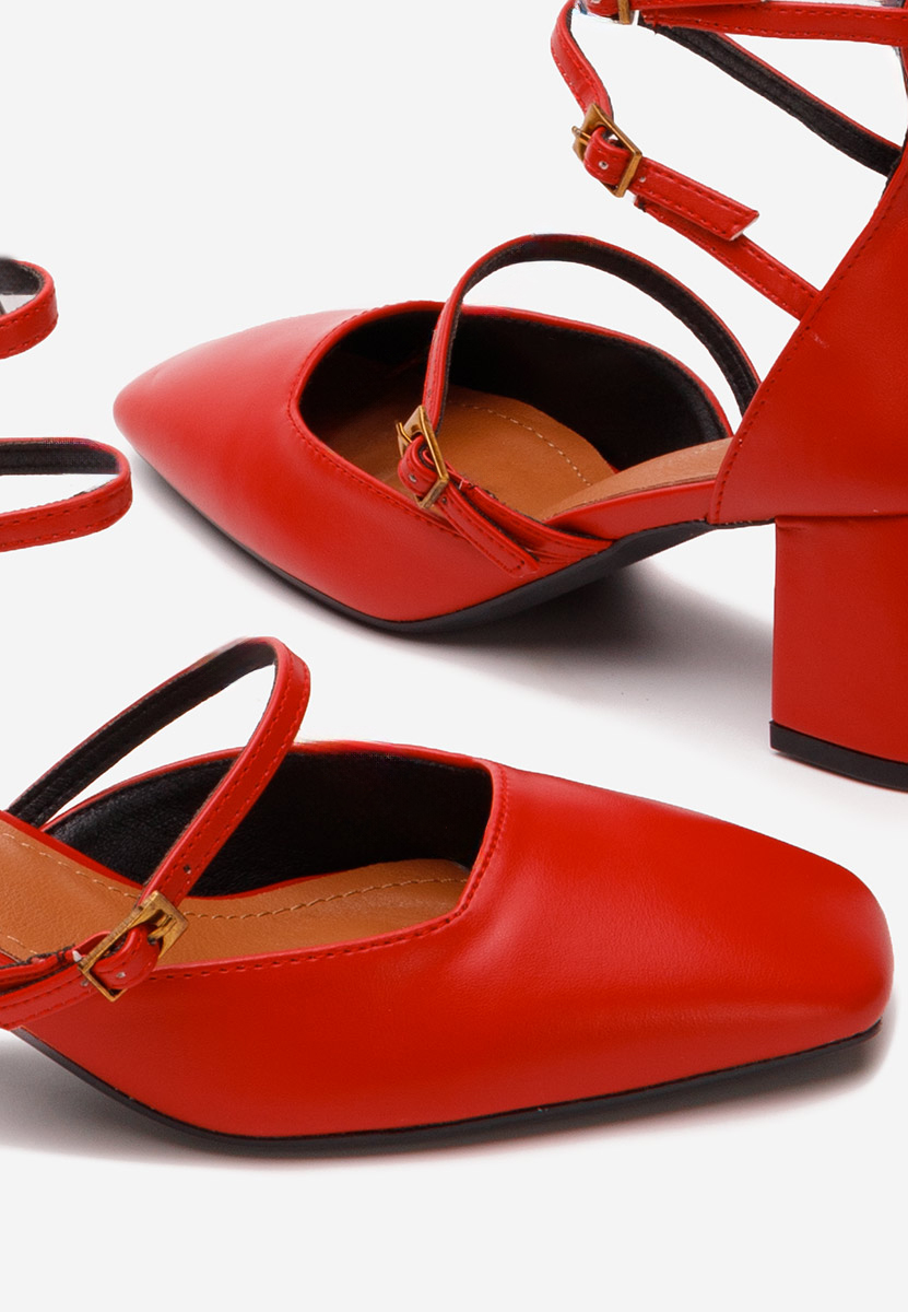 Γοβες Demara V2 κοκκινο