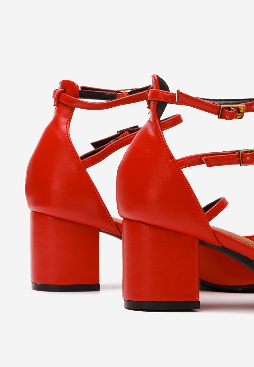 Γοβες Demara V2 κοκκινο