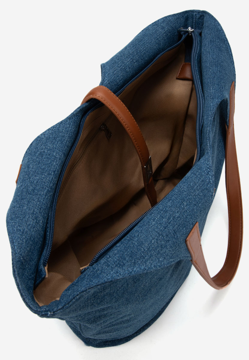 Τσάντα Χεριού Dafina V3 Τζιν