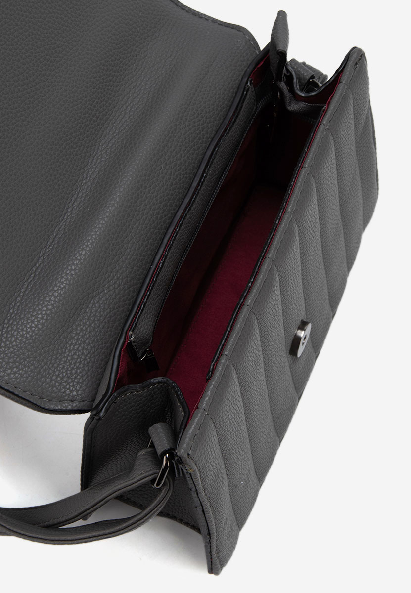 Τσάντα ωμου Eliza V2 γκρι