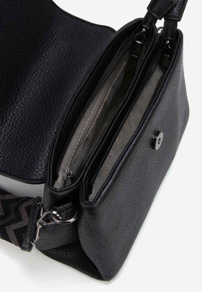 Τσάντα crossbody Milianna Μαύρα
