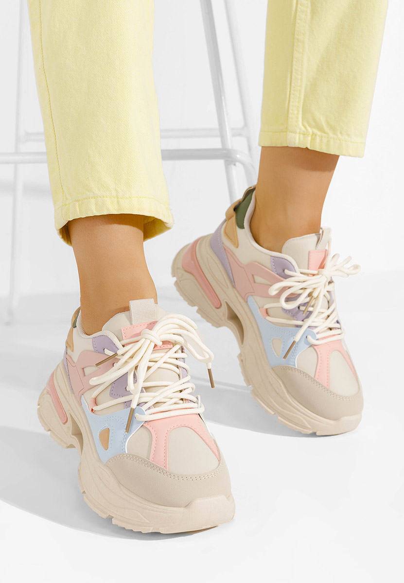 Sneakers με πλατφόρμα Elpida πολυχρωμο