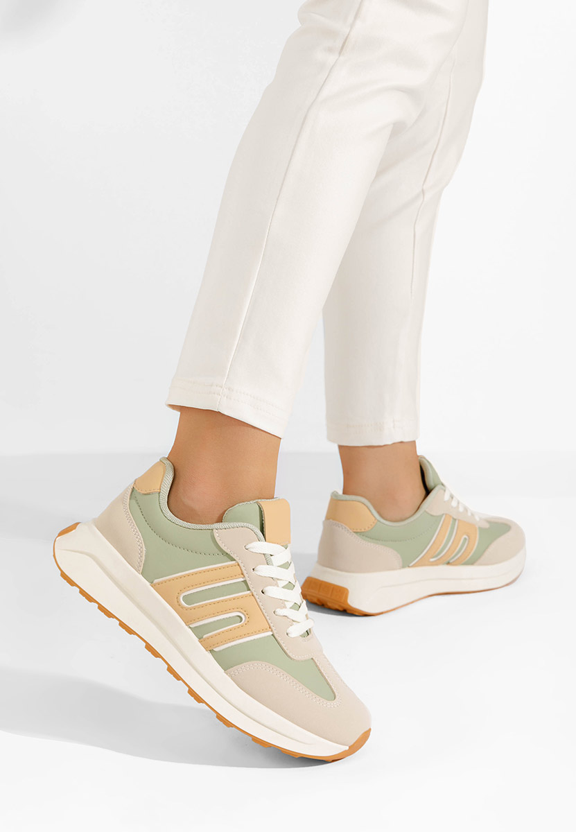 Sneakers γυναικεια Roksana πρασινο