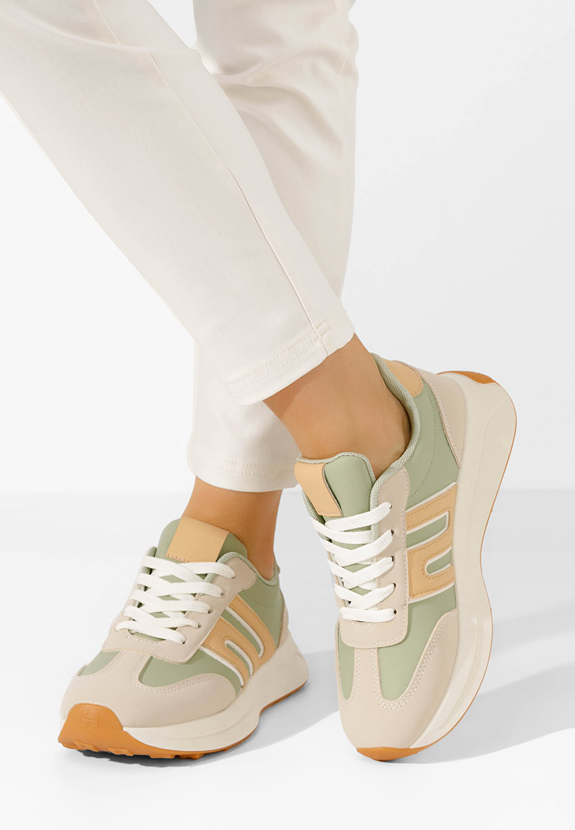 Sneakers γυναικεια Roksana πρασινο