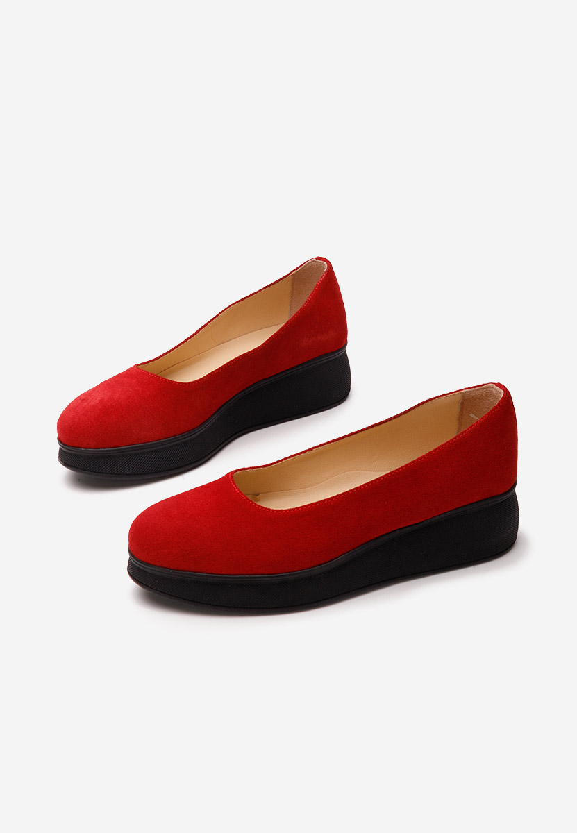 Πλατφόρμες γυναικεία Cantoria V2 κοκκινο