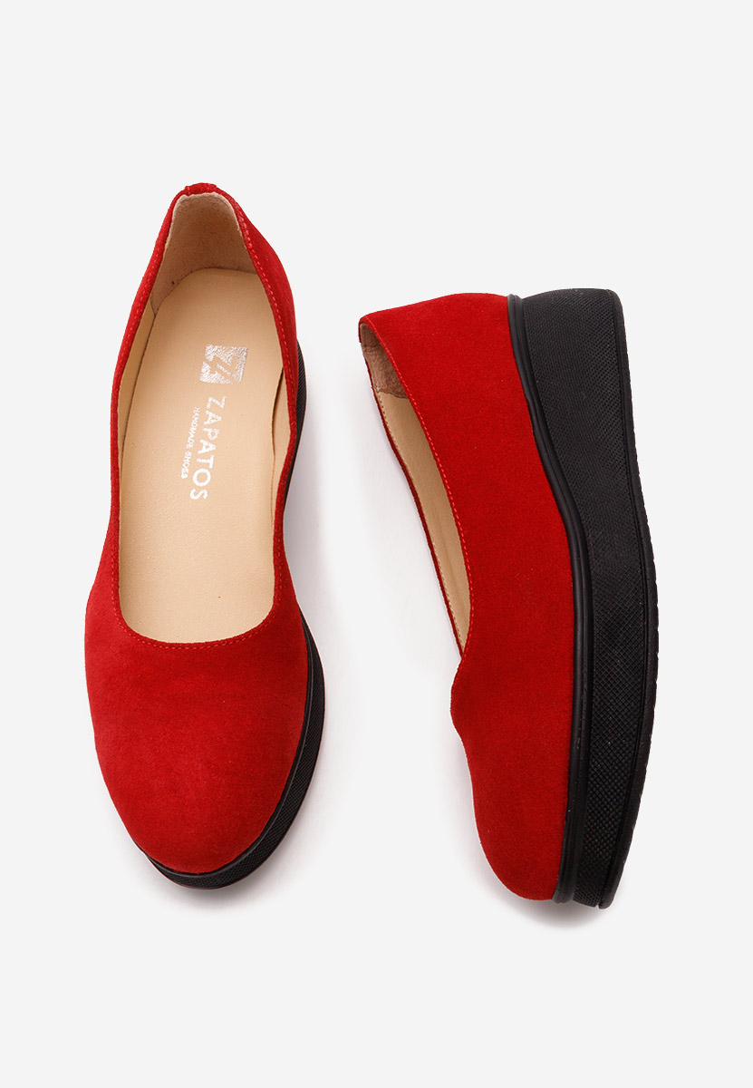 Πλατφόρμες γυναικεία Cantoria V2 κοκκινο