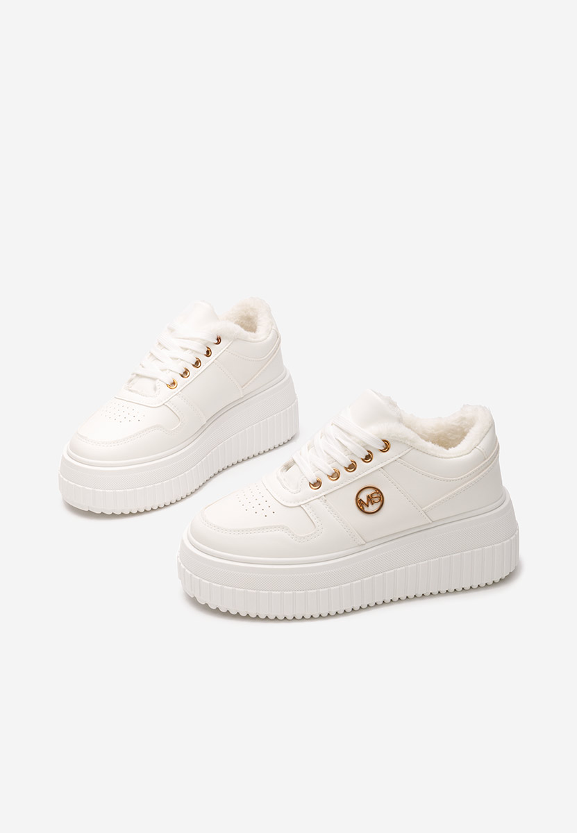 Χειμερινά sneakers γυναικεια Cavia λευκά